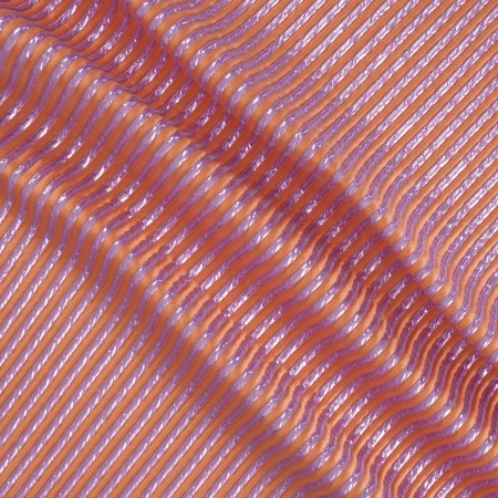Salmon lila jacquard cloqu? la
